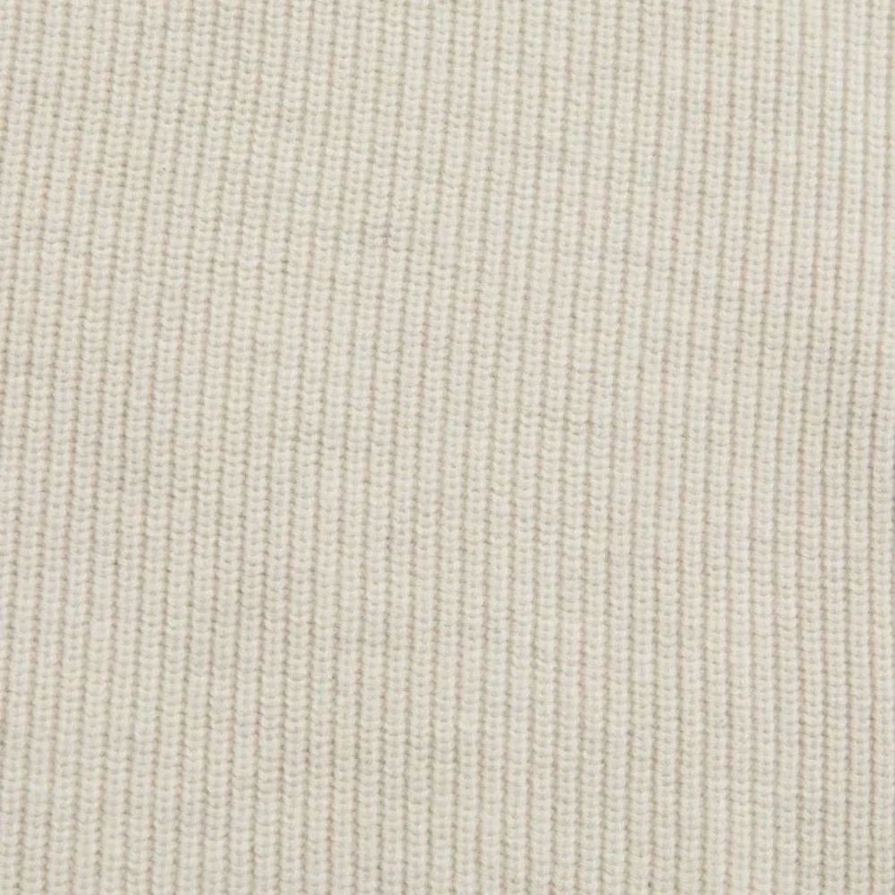 Lululemon Boxy Cotton-Blend Sweater Heathered Bone Cream sz est 8-10 - Picture 6 of 9